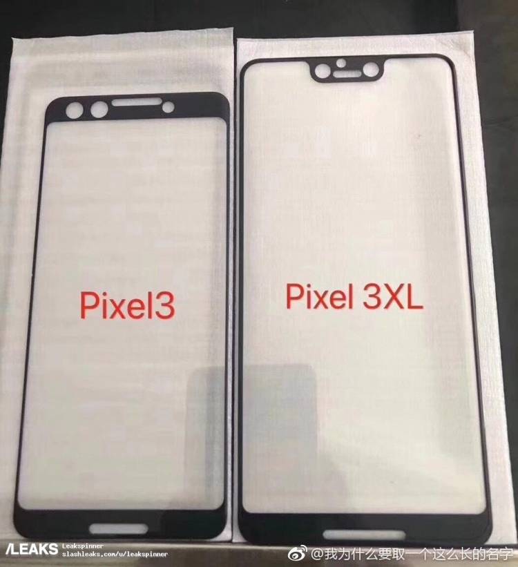 Фото - Google Pixel 3 XL получит экран с вырезом, Pixel 3 — обычную верхнюю рамку»