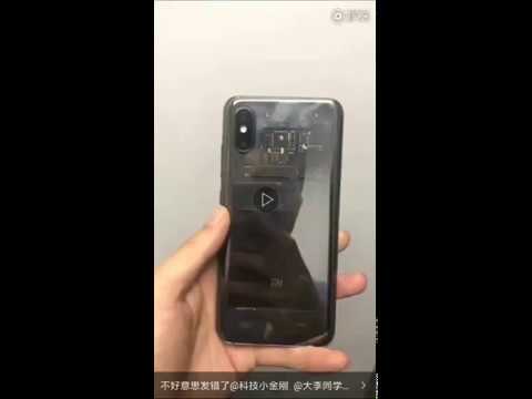 Фото - Xiaomi Mi 8 с прозрачной задней панелью «засветился» на видео»