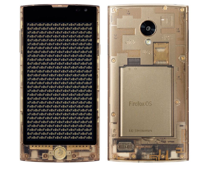 Фото - LG Fx0: необычный смартфон в прозрачном корпусе на базе Firefox OS»
