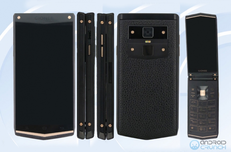 Фото - Прототип «смартфона-раскладушки» Gionee W919 попал в объектив инсайдеров»